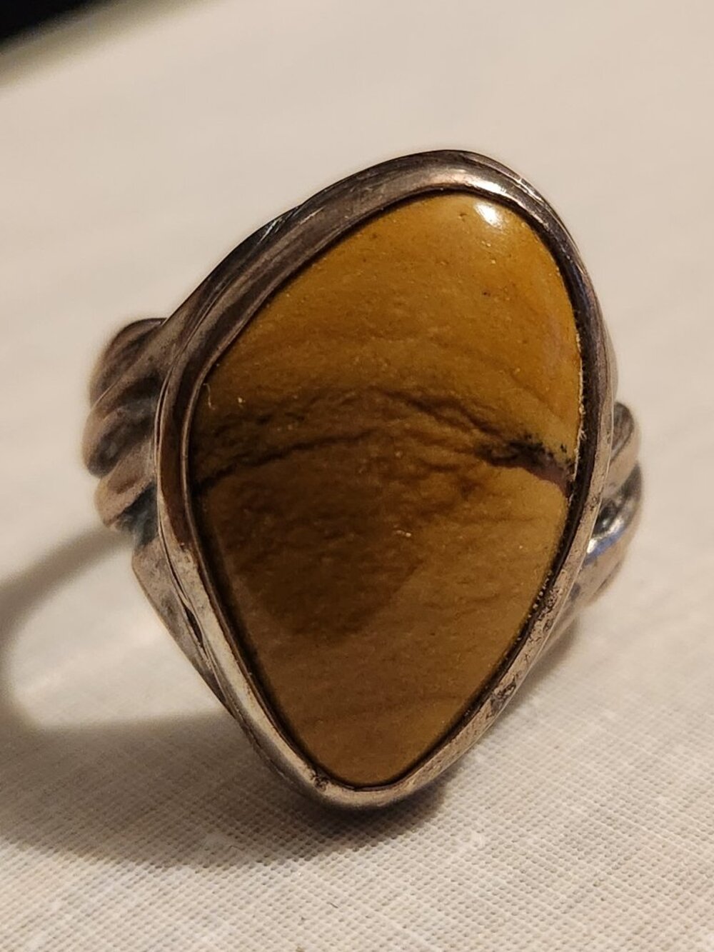 Carolyn Pollack Sterling Silver JASPER RING, size 8 - Picture 5 of 15